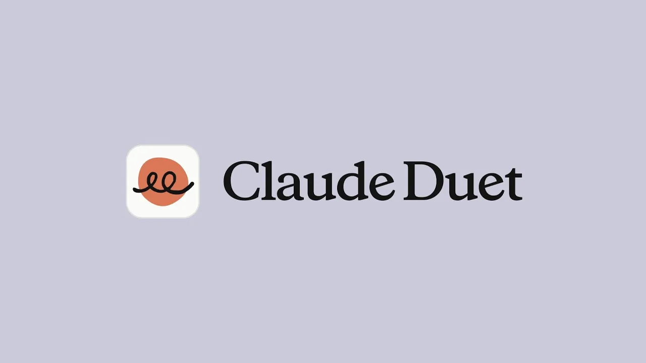 Fotograma del vídeo de presentación de Claude Duet